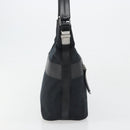 GUCCI GG Canvas Shoulder Bag Black Gold 001 4299 1669 Auth 188543A-4