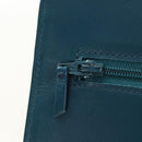 CHANEL Matelasse Chain Wallet Bag Caviar Skin Navy Silver CC Auth 188550SAV-20