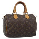 LOUIS VUITTON Monogram Speedy 25 Hand Bag M41528 LV Auth 188551A-1