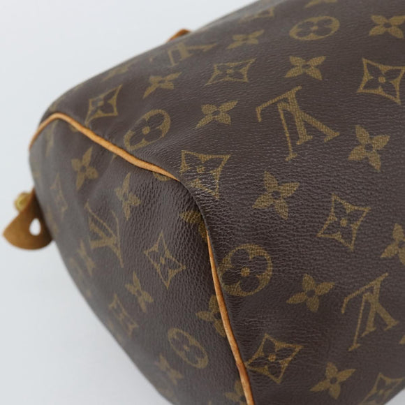 LOUIS VUITTON Monogram Speedy 25 Hand Bag M41528 LV Auth 188551A
