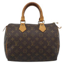 LOUIS VUITTON Monogram Speedy 25 Hand Bag M41528 LV Auth 188551A-13