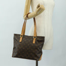 LOUIS VUITTON Monogram Cabas Piano Tote Bag M51148 LV Auth 188552SAV-25