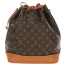 LOUIS VUITTON Monogram Noe Shoulder Bag M42224 LV Auth 188553V-13
