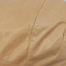 CELINE Hand Bag Leather Beige Gold Auth 188555-15