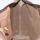 GUCCI GG Supreme Boston Bag PVC Beige Gold 012 1095 6080 Auth 188557-18