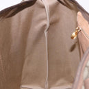 GUCCI GG Supreme Boston Bag PVC Beige Gold 012 1095 6080 Auth 188557-19
