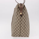 GUCCI GG Supreme Boston Bag PVC Beige Gold 012 1095 6080 Auth 188557-4