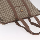 GUCCI GG Supreme Boston Bag PVC Beige Gold 012 1095 6080 Auth 188557-6
