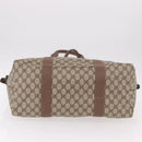 GUCCI GG Supreme Boston Bag PVC Beige Gold 012 1095 6080 Auth 188557-9