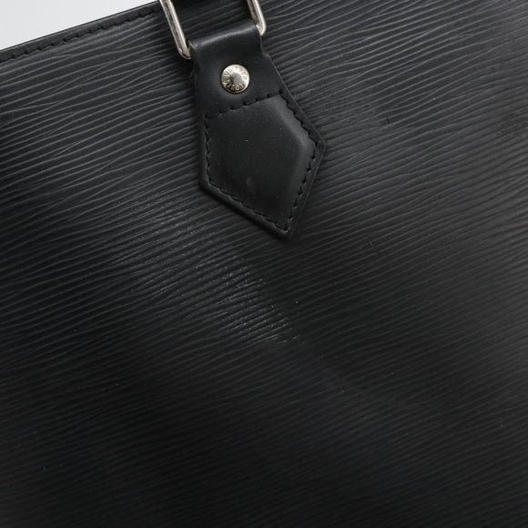 LOUIS VUITTON Epi Sac Plat Hand Bag Black M59082 LV Auth 188561
