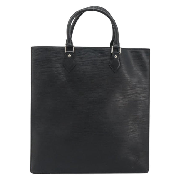 LOUIS VUITTON Epi Sac Plat Hand Bag Black M59082 LV Auth 188561