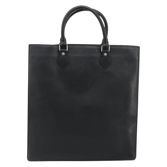 LOUIS VUITTON Epi Sac Plat Hand Bag Black M59082 LV Auth 188561