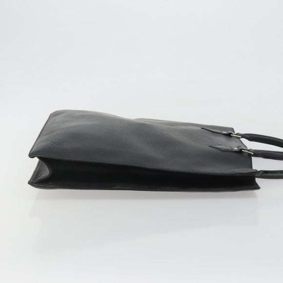LOUIS VUITTON Epi Sac Plat Hand Bag Black M59082 LV Auth 188561