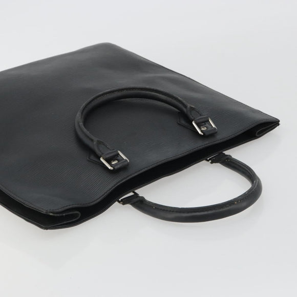 LOUIS VUITTON Epi Sac Plat Hand Bag Black M59082 LV Auth 188561