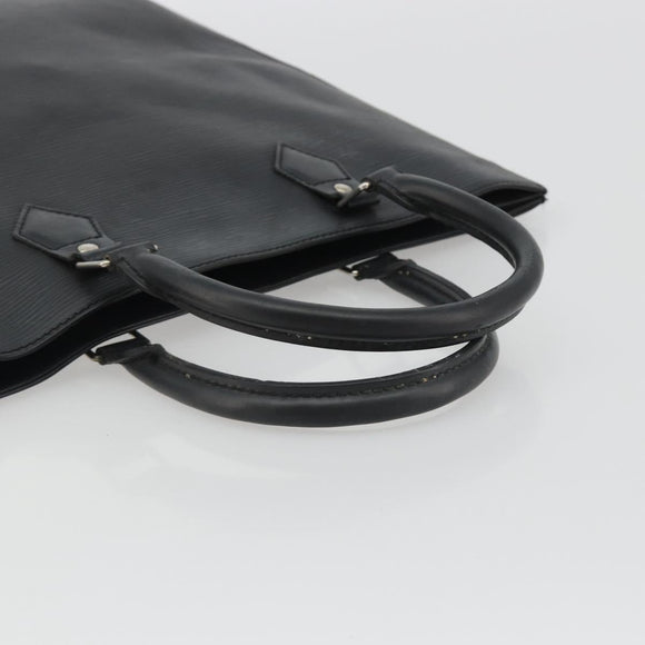 LOUIS VUITTON Epi Sac Plat Hand Bag Black M59082 LV Auth 188561