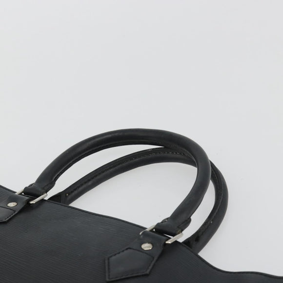 LOUIS VUITTON Epi Sac Plat Hand Bag Black M59082 LV Auth 188561