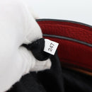 PRADA Tote Bag Leather Red Auth 188562A-12