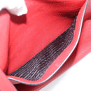 PRADA Tote Bag Leather Red Auth 188562A-24