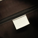 GUCCI GG Canvas Abbey Hand Bag Beige Gold Auth 188567A-16