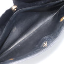 Christian Dior Shoulder Bag Leather Black Gold Auth 188570-21