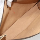 GUCCI GG Supreme Clutch Bag Clutch Bag PVC Beige Auth 188571-10