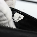 PRADA Hand Bag Nylon Black Silver Auth 188572-12