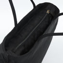 PRADA Hand Bag Nylon Black Silver Auth 188572-6