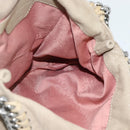 Stella MacCartney Chain Falabella Shoulder Bag polyester Beige Auth 188574A-19