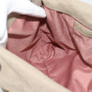 Stella MacCartney Chain Falabella Shoulder Bag polyester Beige Auth 188574A-20