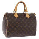 LOUIS VUITTON Monogram Speedy 30 Hand Bag M41526 LV Auth 188575SAV-1