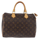LOUIS VUITTON Monogram Speedy 30 Hand Bag M41526 LV Auth 188575SAV-2