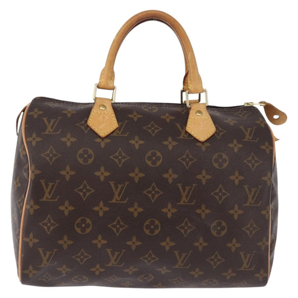 LOUIS VUITTON Monogram Speedy 30 Hand Bag M41526 LV Auth 188575SAV