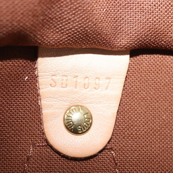 LOUIS VUITTON Monogram Speedy 30 Hand Bag M41526 LV Auth 188575SAV