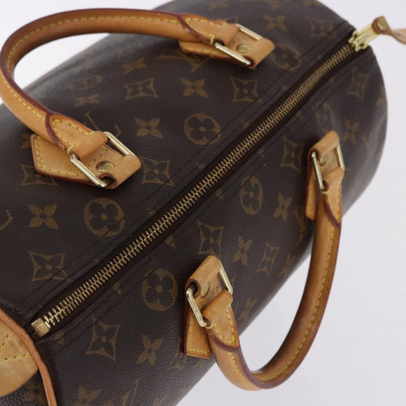 LOUIS VUITTON Monogram Speedy 30 Hand Bag M41526 LV Auth 188575SAV