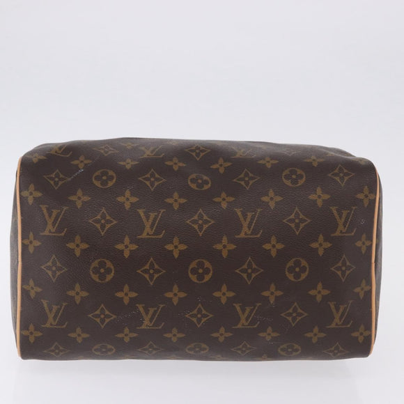 LOUIS VUITTON Monogram Speedy 30 Hand Bag M41526 LV Auth 188575SAV