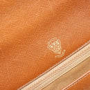 GUCCI Hand Bag Leather Beige Gold Auth 188578-19