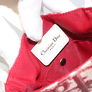 Christian Dior Trotter Canvas Shoulder Bag PVC Red Auth 188579A-19