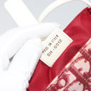 Christian Dior Trotter Canvas Shoulder Bag PVC Red Auth 188579A-12
