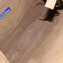 BURBERRY Blue Label Shoulder Bag Leather 2way Beige Auth 188582-11