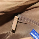 BURBERRY Blue Label Shoulder Bag Leather 2way Beige Auth 188582-24