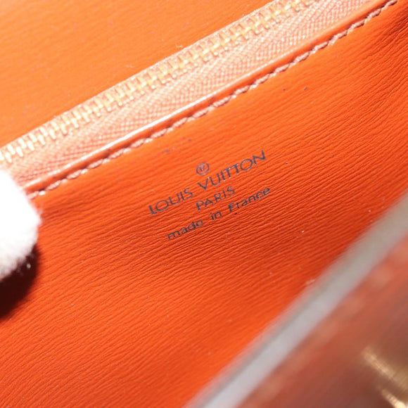 LOUIS VUITTON Epi Malesherbes Hand Bag Brown M52373 LV Auth 188584