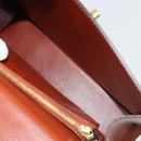 LOUIS VUITTON Epi Malesherbes Hand Bag Brown M52373 LV Auth 188584-10