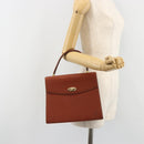 LOUIS VUITTON Epi Malesherbes Hand Bag Brown M52373 LV Auth 188584-23