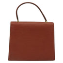 LOUIS VUITTON Epi Malesherbes Hand Bag Brown M52373 LV Auth 188584-2