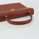 LOUIS VUITTON Epi Malesherbes Hand Bag Brown M52373 LV Auth 188584-7