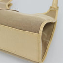 GUCCI Shoulder Bag Canvas Leather Beige Gold 002 1067 Auth 188585A-15