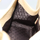GUCCI Shoulder Bag Canvas Leather Beige Gold 002 1067 Auth 188585A-19