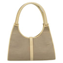 GUCCI Shoulder Bag Canvas Leather Beige Gold 002 1067 Auth 188585A-2