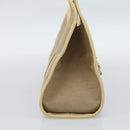 GUCCI Shoulder Bag Canvas Leather Beige Gold 002 1067 Auth 188585A-3