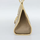 GUCCI Shoulder Bag Canvas Leather Beige Gold 002 1067 Auth 188585A-4